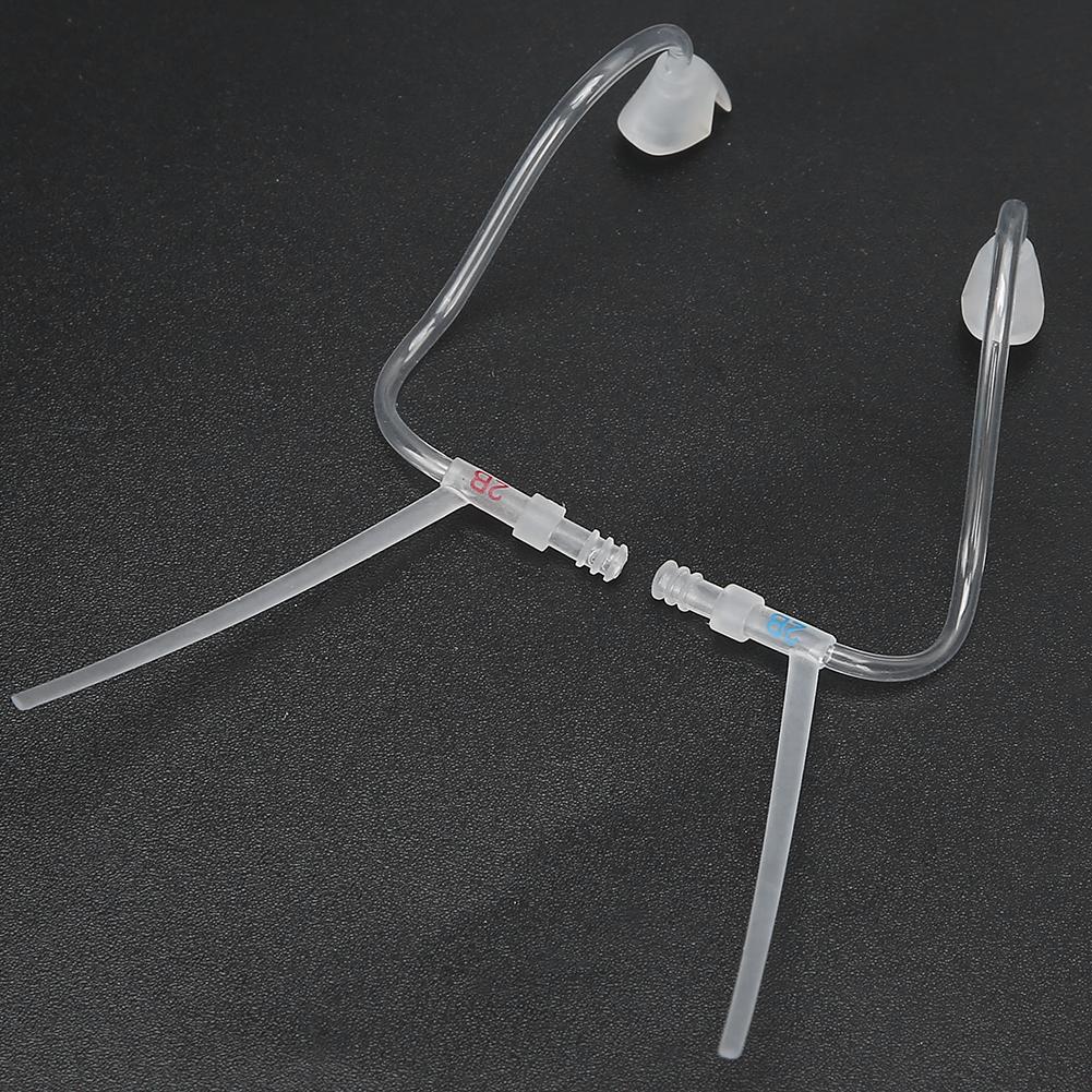 20pcs 107 Hearing Replacement Tubes Left Right Ears Hearing Aid Slim Tube Accessory