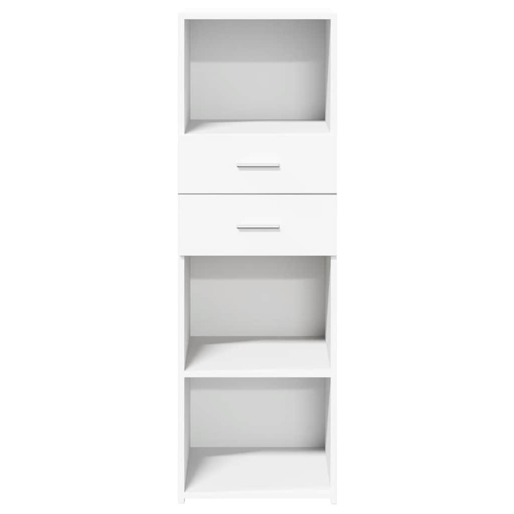 Highboard White 40 x 42.5 x 124 cm Particleboard