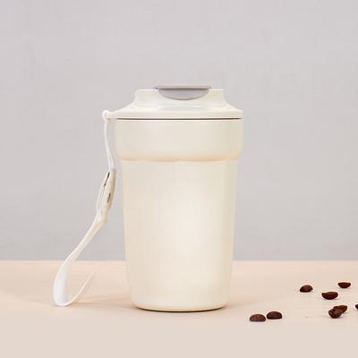 Tazza da caffè di alto valore in acciaio inossidabile 316 Tazza ottagonale da celebrità online Borraccia termica portatile in stile europeo da tenere in mano per amanti di sesso femminile.
