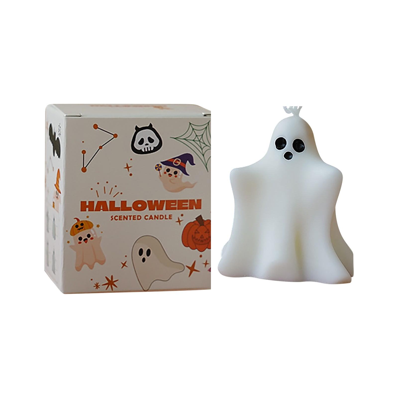

Хэллоуинская свеча Ароматерапия Атмосфера Сувенир Креативная Форма Ручной Работы Воск One Size