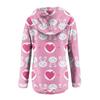 Long Sleeve Shirts For Women Valentine's Day  Lightweight Crewneck Loose Casual Print Hooded Draw Rope Pullover Tops