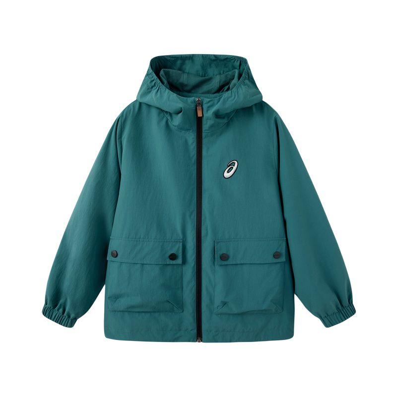 Asics Windbreaker Jacket Urban Trendy Green Teenagers 331251053062-300 120