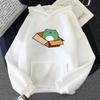 Angry Frog Hoodies Unisex Oversized Sweatshirts Women Cool Fashion Casual Streetwear Print Hooded Harajuku Tops