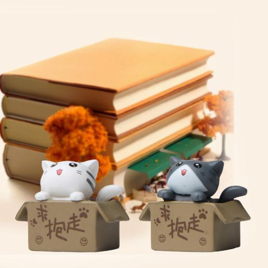 Cat Figurines Exquisite Lovely Gardening Doll Solid Model Creative Micro Landscape