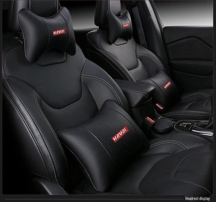 Haval Car Headrest & Lumbar Support Cushion: Fits H6, Big Dog, H9, Mythical Beast, M6, Red Hare, H6S, First Love Models.