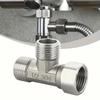 1Pc T-Adapter Bathroom Shower Faucet Water Splitter Toilet Shower Valve Spray Nozzle Converter Stainless Steel