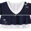 Elegant Middle-Aged Women's Summer Short-Sleeve Suit