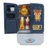 Puppenhaus Kühlschrank Spielzeug Intelligenter Doppeltür Miniatur Stimulation Puppenhaus Kühlschrank für