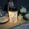 Solar Sensor Flameless Ceremony Grave Lantern Waterproof Candle Memorial Light  Memorial Gift