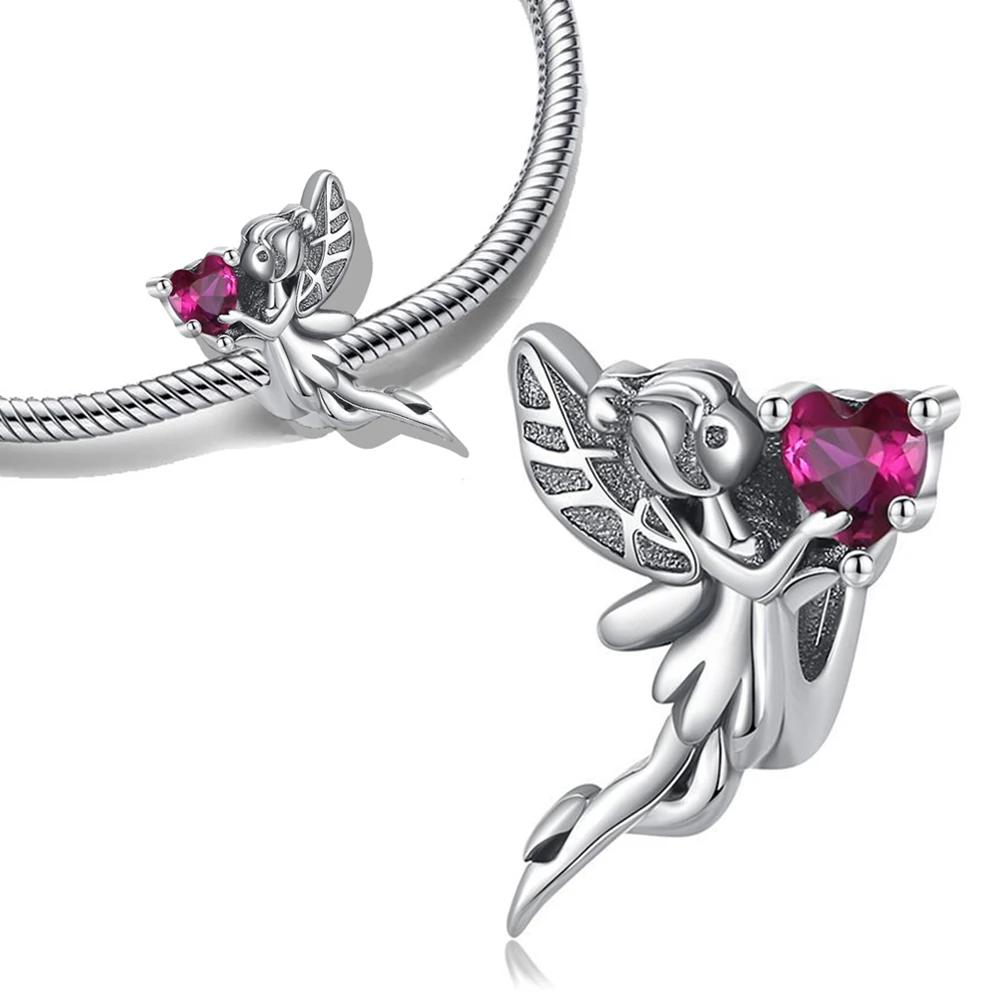 Coppersweetheart Sisters Series Charms Fit Original Bracelet Diy Beads For Women Fine Jewelry Birthday Gift Diy