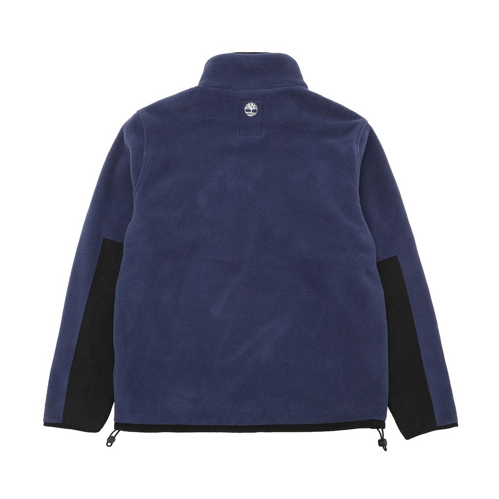 Timberland Zipper Cardigan Polartec Fleece Jacket Men jackets Dark-Blue A2M3H451