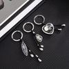 Portable Acrylic Gemstones Keychain With Versatile For Casual Or Formal Outfits