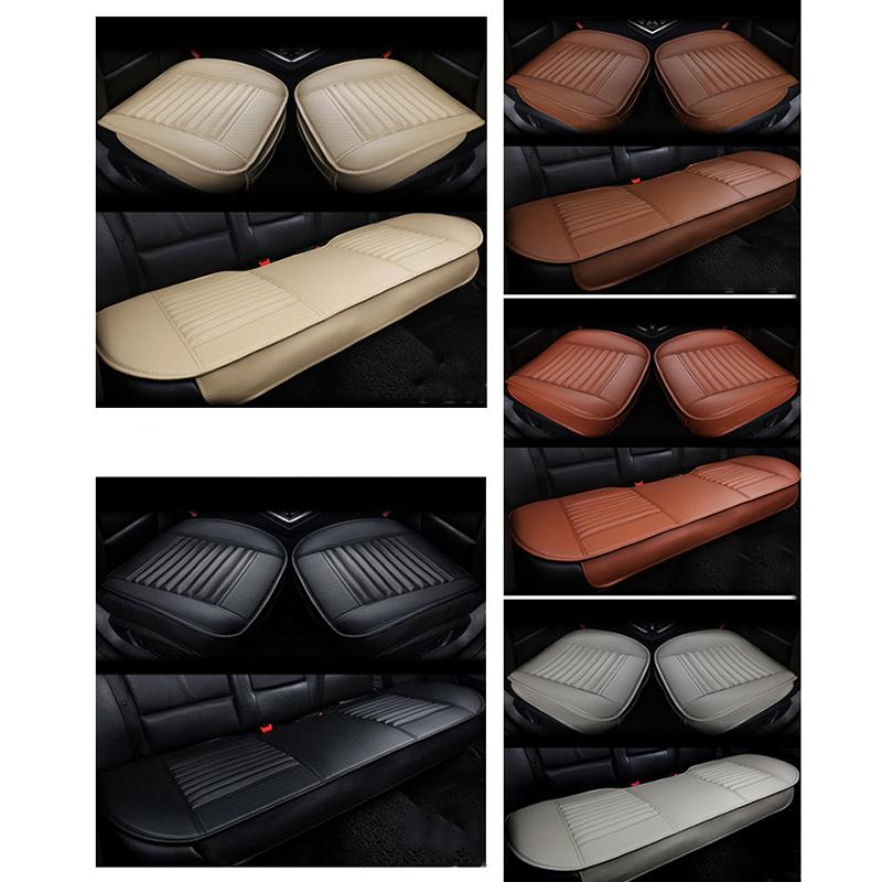 3D Universal Car Seat Cover Breathable Pu Leather Pad Mat For Auto Chair Cushion