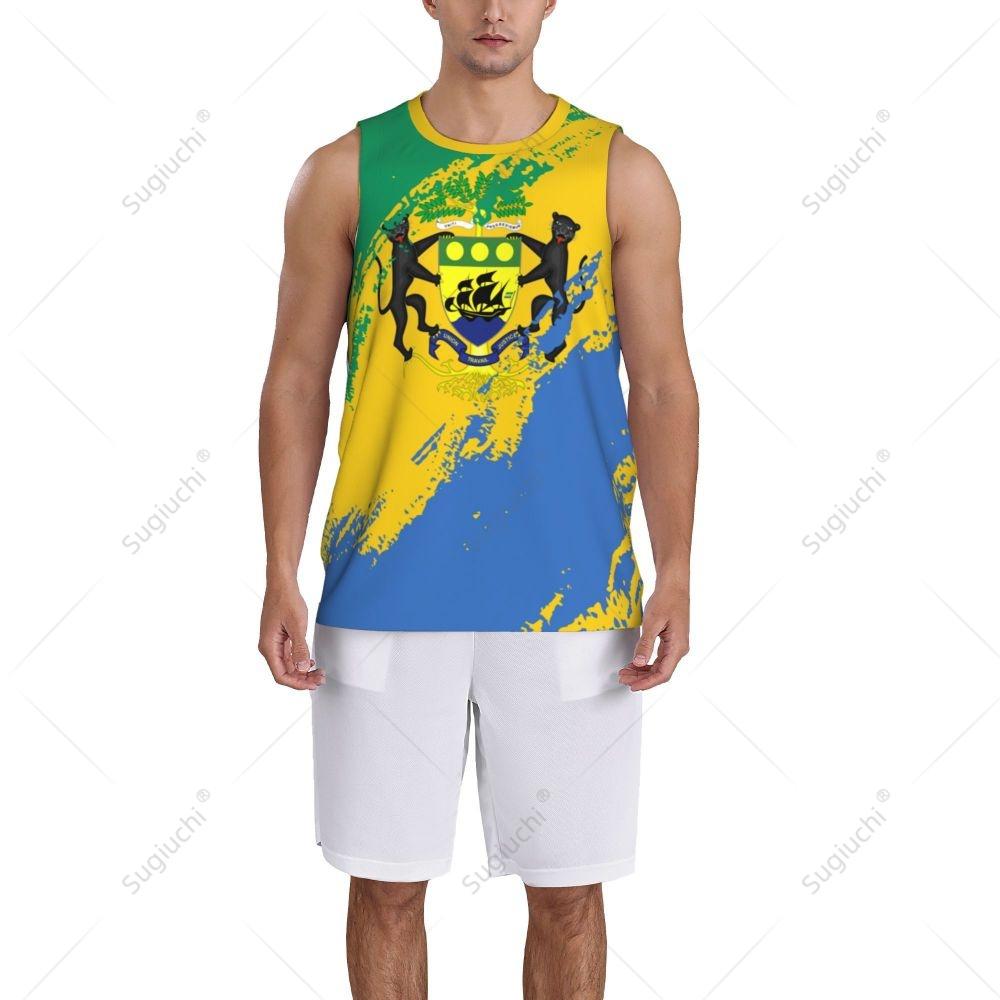 LANHUANGSE Basketball Jersey Sports Fitness Vest 3D Customized Men's Vest Casual, Comfortable, Loose, Quick-drying and Sweat-wicking