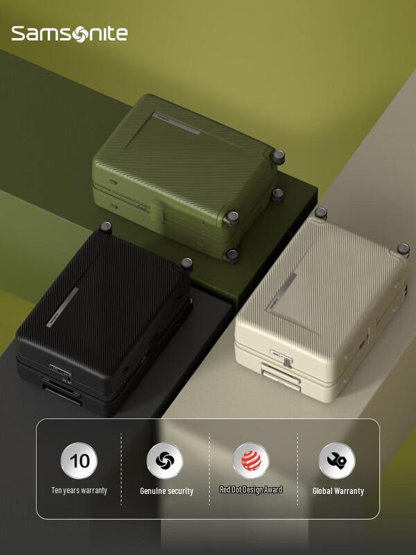 Samsonite UE9 Hardside Front-Opening Carry-on Luggage