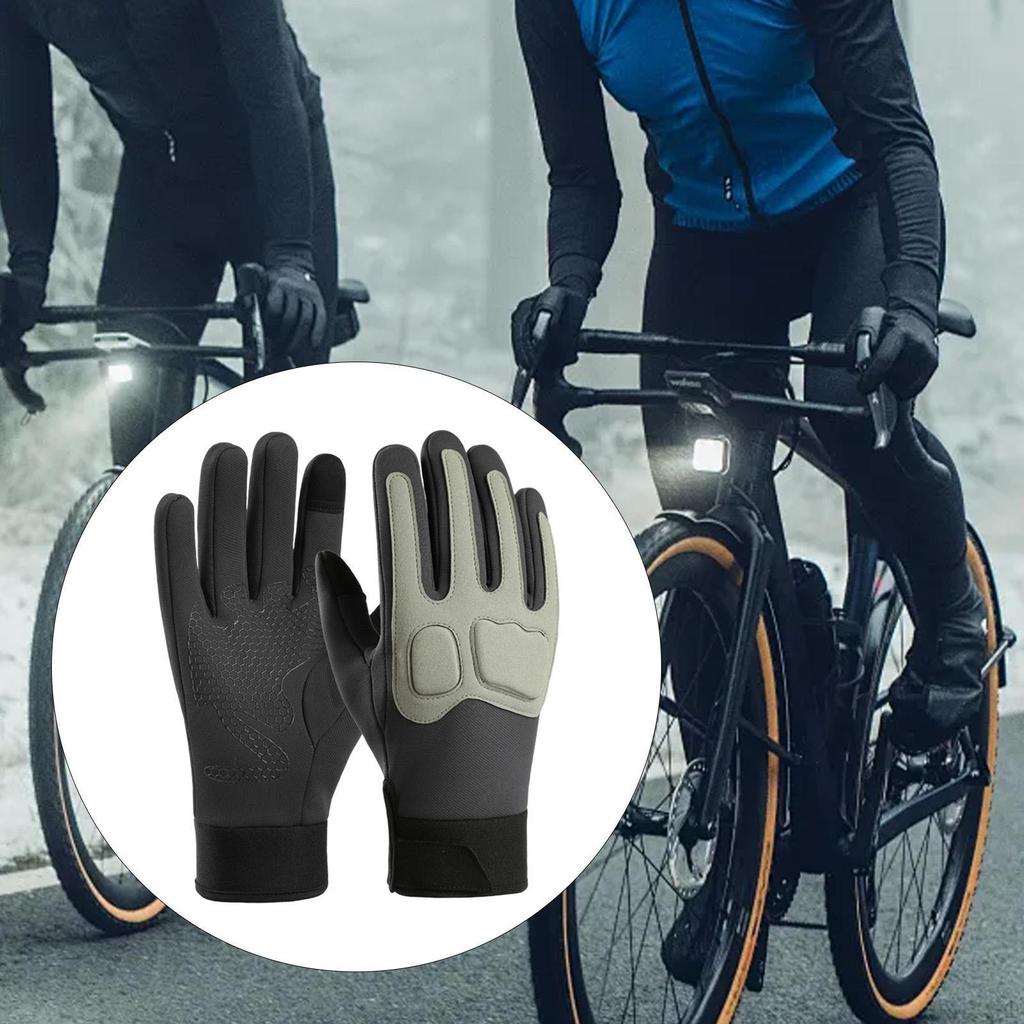 Motorcycle Gloves Cycling Anti Slip Palm for Men Women Touch Screen Climbing Camping