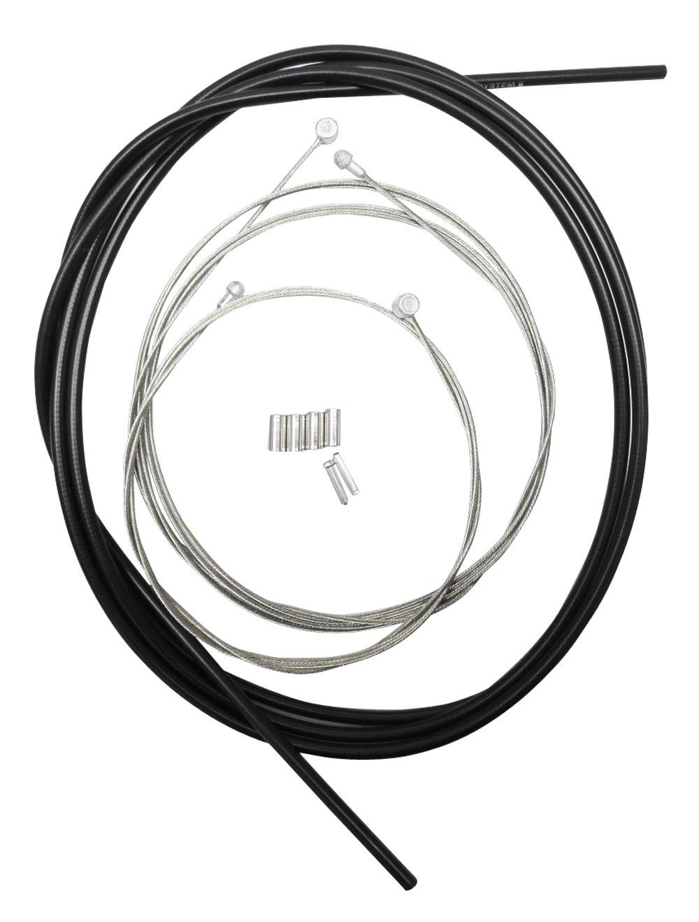

Стандартный тормозной тросик Shimano Y80098022 Комплект, Черный, чёрный