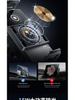 Electric Foldable Phone Holder with Wireless Charging & Clamping Arm for Horizontal/Vertical Car Mounting