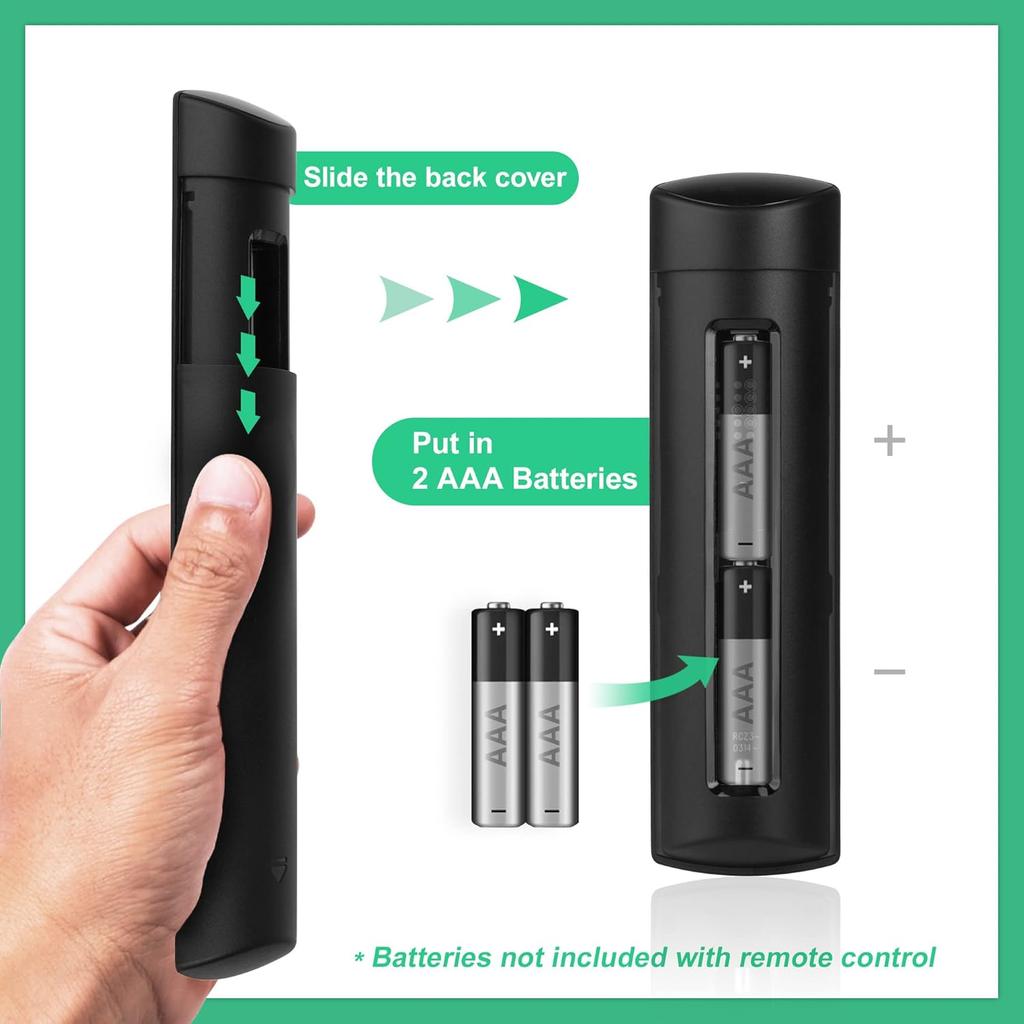 Replacement Voice Remote 3rd Gen,Compatible with AMZ Smart TV (Stick/4K/4K Max/Lite/Cube),for Insignia-Toshiba-Pioneer Smart TV