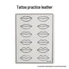 Beginner Microblading Practice Skin Tools for Eyebrows, Lips, Eyeliner - Small Size