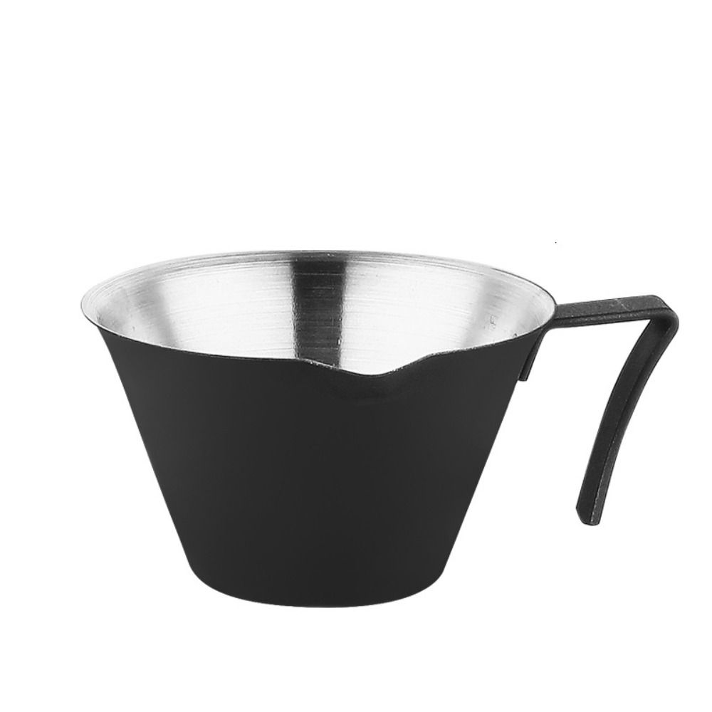 with Scale Coffee Measuring Jug Stainless Steel Espresso Shot Pot Espresso Measuring Cup Home