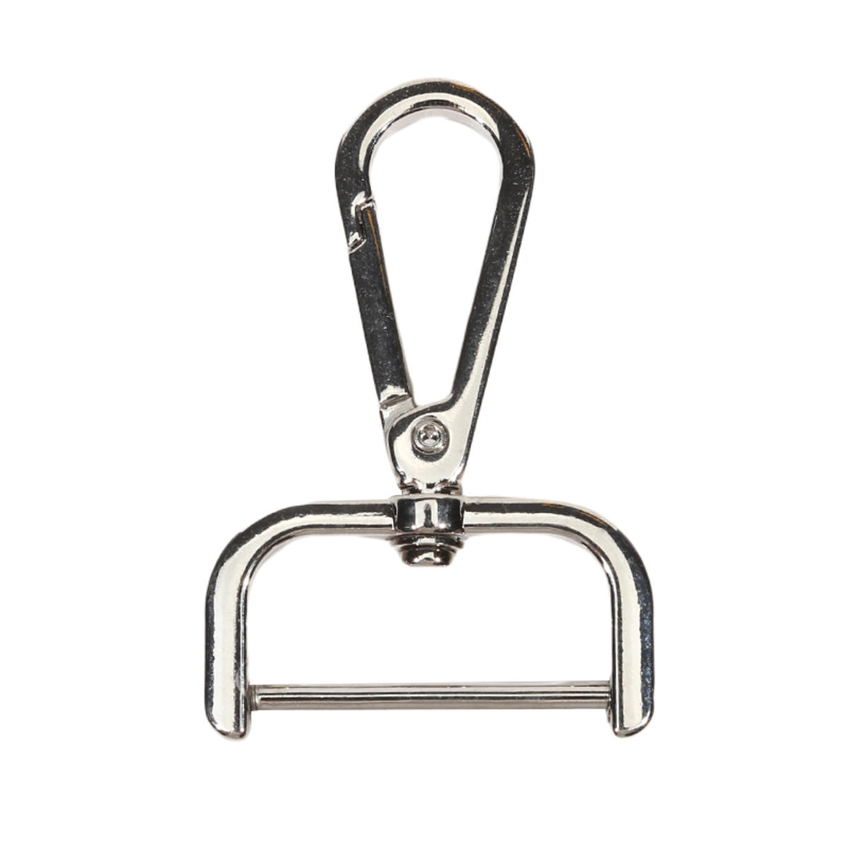 

1 шт. Съемный карабин из цинкового сплава, триггерные зажимы, пряжки для ремня, брелок, стропа, поводок для питомца, крючки для кожевенного ремесла, 4 размера 3.2cm серебро белый