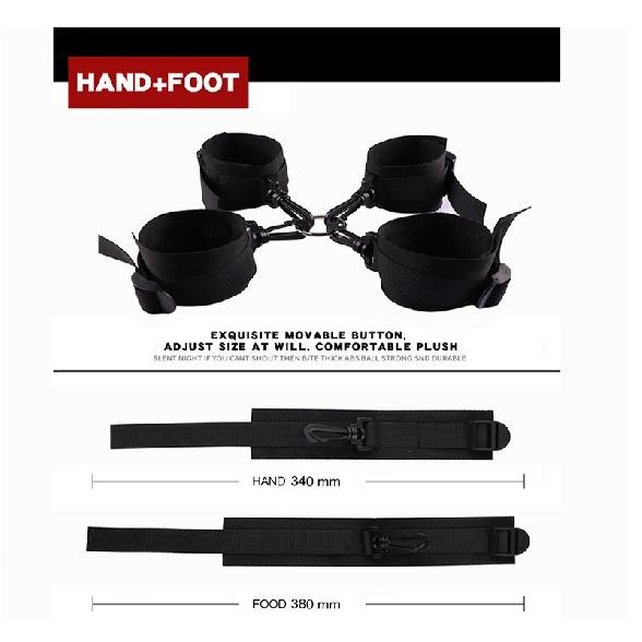 Adult Sex Products Pornographic Bondage Couple Toys BDSM Sex Bondage Handcuffs Ankle Handcuffs Sex Bondage Sexy Erotic Toys