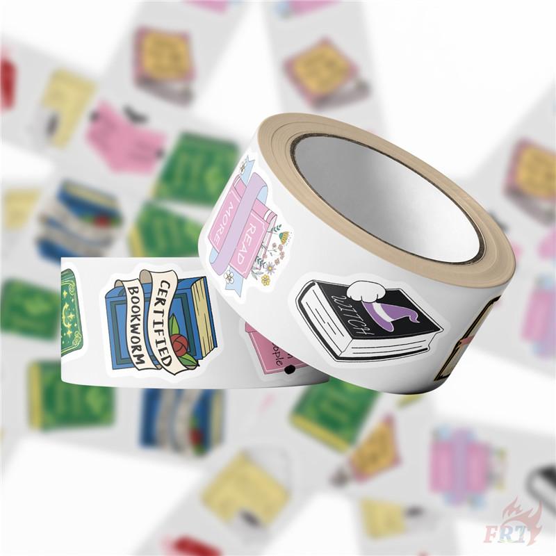 500Pcs/Roll Funny Bookish Art Kids Rewards Stickers - DIY Scrapbooks Album Decor Sealing Label Decals