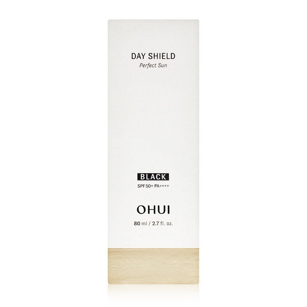 Ohui Day Shield Perfect Sun Black 80ml / Large Capacity Daily Sunscreen