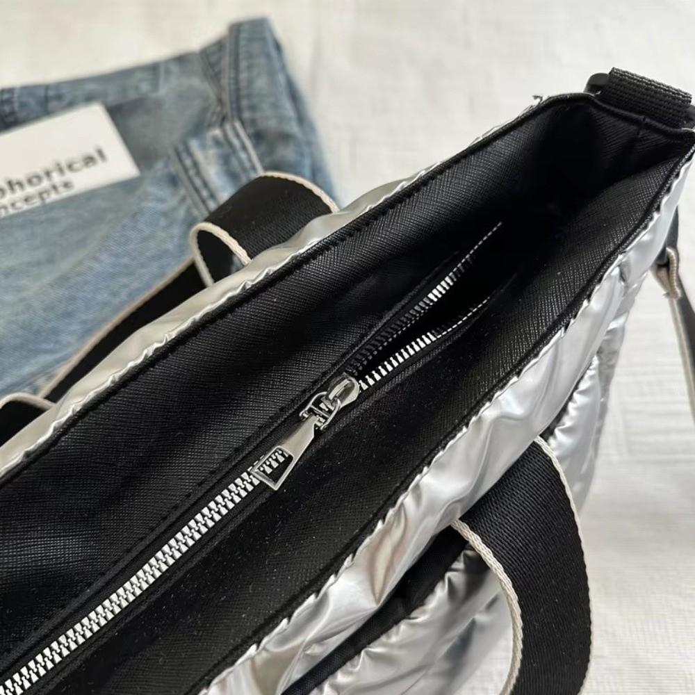 Leichte Schultertasche mit großem Fassungsvermögen, Winter-Stepp-Crossbody-Tasche für Damen