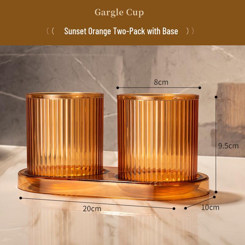 Danle Ins Style Transparent Wash Cup Set