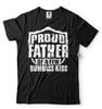 Stolzer Vater von Dummkopf-Kindern Lustige Geschenke für Papa Vatergeschenke Vatertag T-Shirt