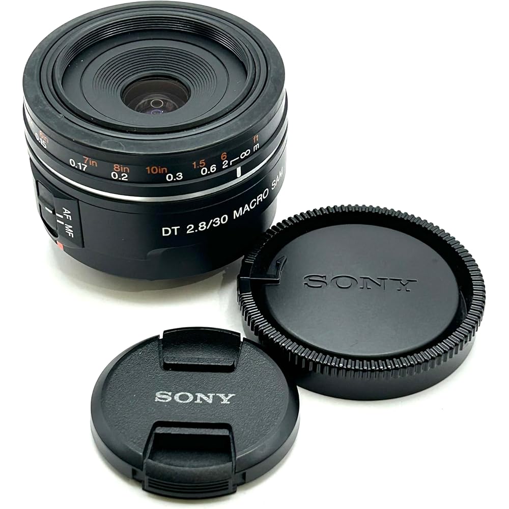 SONY Single Focus Macro Lens DT 30mm F2.8 Macro SAM APS-C Compatible