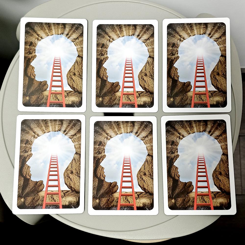 Spør Din Sjel Meldingskort Orakelkortstokk 10,4*7,3cm Meldinger Fra Universet | 48 stk Høyere Selv Meldingskort