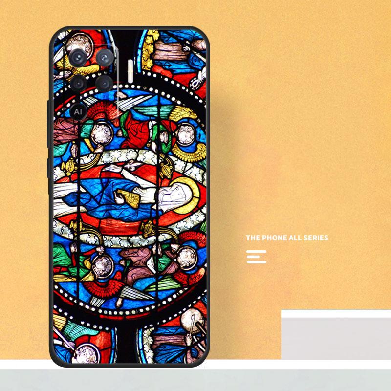 Virgin Mary of Hope Catholic Religious Art Case For Oppo A18 A38 A58 A78 A98 A5 Pro A54 A74 A94 A17 A57 A80 A60 A40 A16 A76 A96