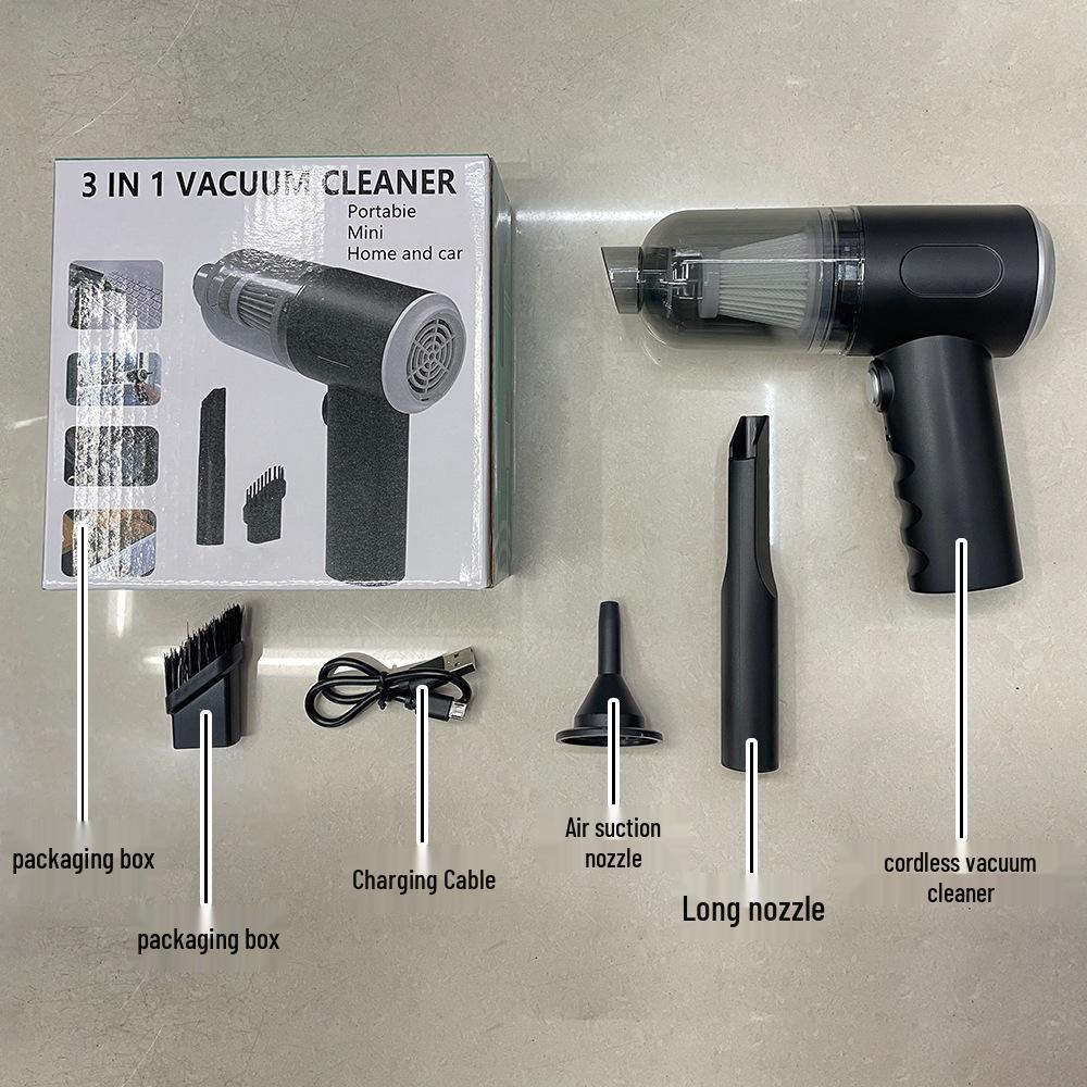 Dual-Use Cordless Handheld Vacuum Cleaner for Car and Home