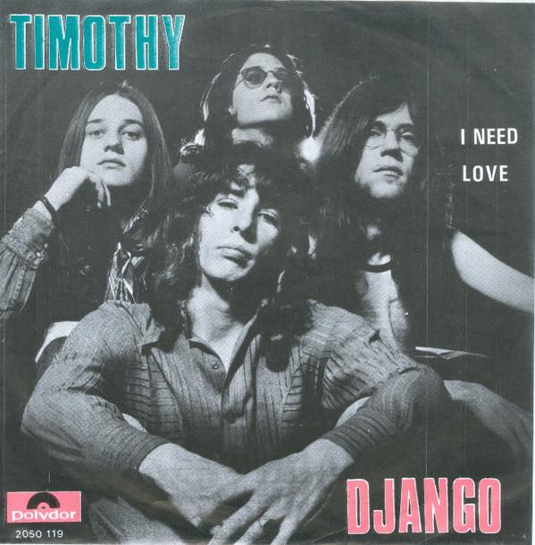 

7inch Record DJANGO Timothy 20501191W Polydor 1971 Netherland Rock Used