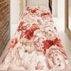 EPeddler Home Decorative Flower Pattern Digital Printing Washable Non-Slip Leather Base New Generation Entrance, Living Room, Bedroom Carpet