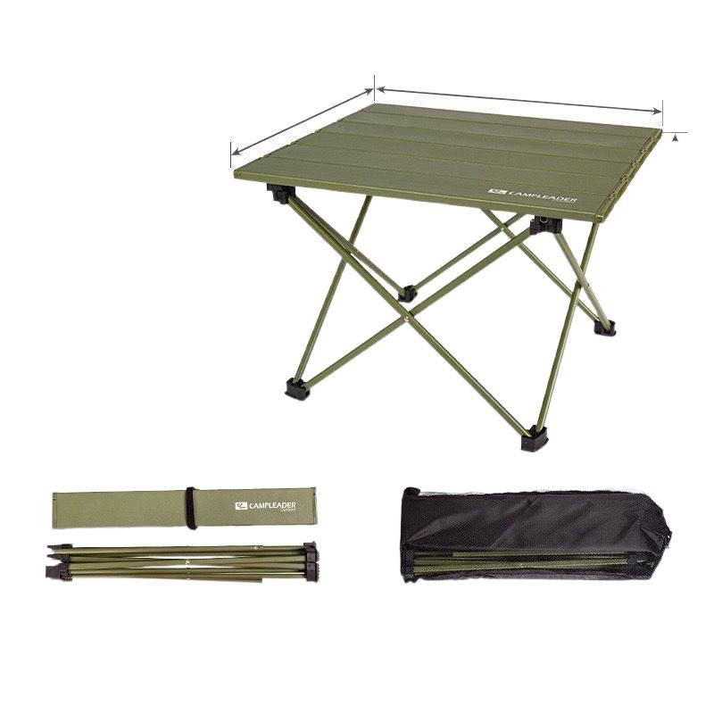Portable Aluminum Folding Table & Chair Set for Camping and BBQ