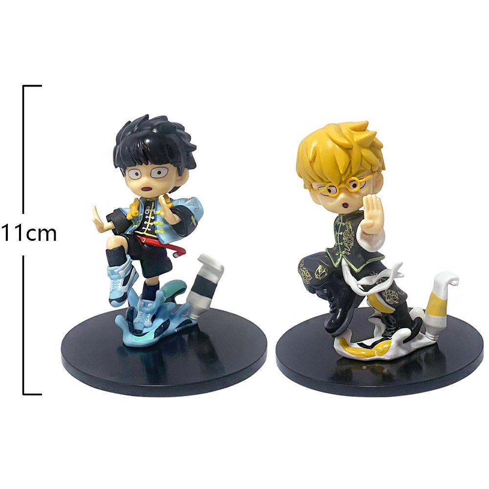 Anime figure Reigen Arataka Kageyama Shigeo cute action figure Reigen Arataka Kageyama Shigeo figurine PVC Model Toy Statue Gift