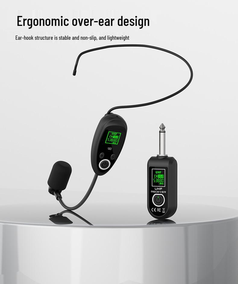 Wireless Headset Microphone for Teaching and Performance