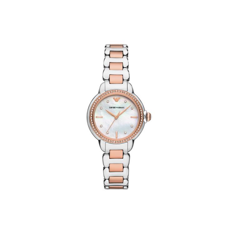 EMPORIO ARMANI Mia 32mm AR11569-CLG White Dial