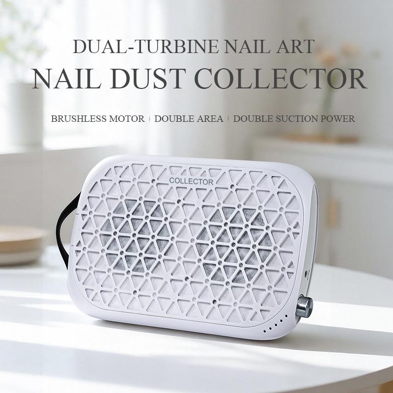 Double Turbine High Suction Silent G5 Nail Dust Collector