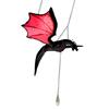 Halloween Flying Dragon Wall-mounted Colored Sun Shading Curtain, Flying Dragon Colored Hanging Decoration, Handmade Resin Sunshade Pendant For