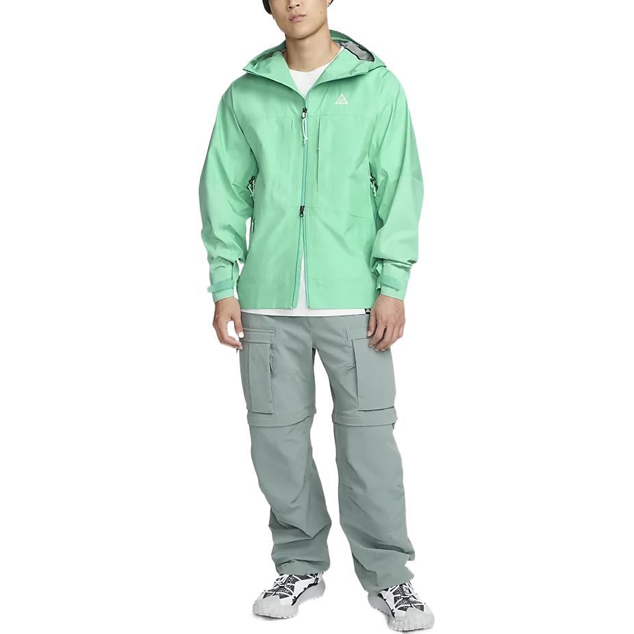 Nike ACG Storm-FIT ADV Gore-Tex Misery Ridge Jacke (Asiatische Größen) Light Menta Herren Streetwear DQ5772-369