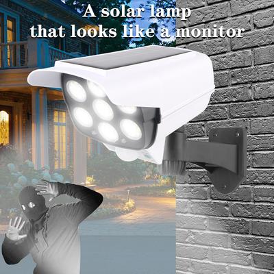 77 LED světlo s chytrým pohybovým senzorem Solární světla 3 režimové lampy pro osvětlení domu a zahrady Venkovní noční světlo IP65 Vodotěsné