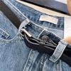 Women's High-Waisted Loose Fit Wide-Leg Denim Shorts