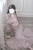 Neat and Clean Fully Maxi Mori French Long Size M [MODKOKU] Open-Shoulder Women's Dress, Off-the-Shoulder, Sexy, Lace, Ribbon, Skirt, Lolita, Girl,