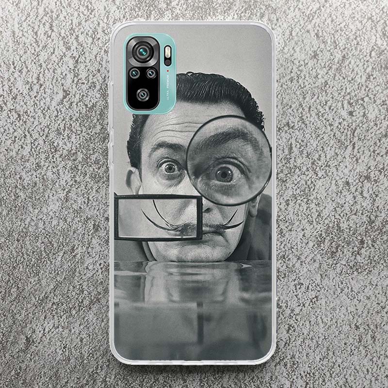 

Salvador Dali Art Print Soft Case for Xiaomi Redmi Note 14 13 12S 11S Phone Shell 10 Pro Plus 11E 11T 12 11 10S 5G Cover Redmi Note 13 Pro 5G