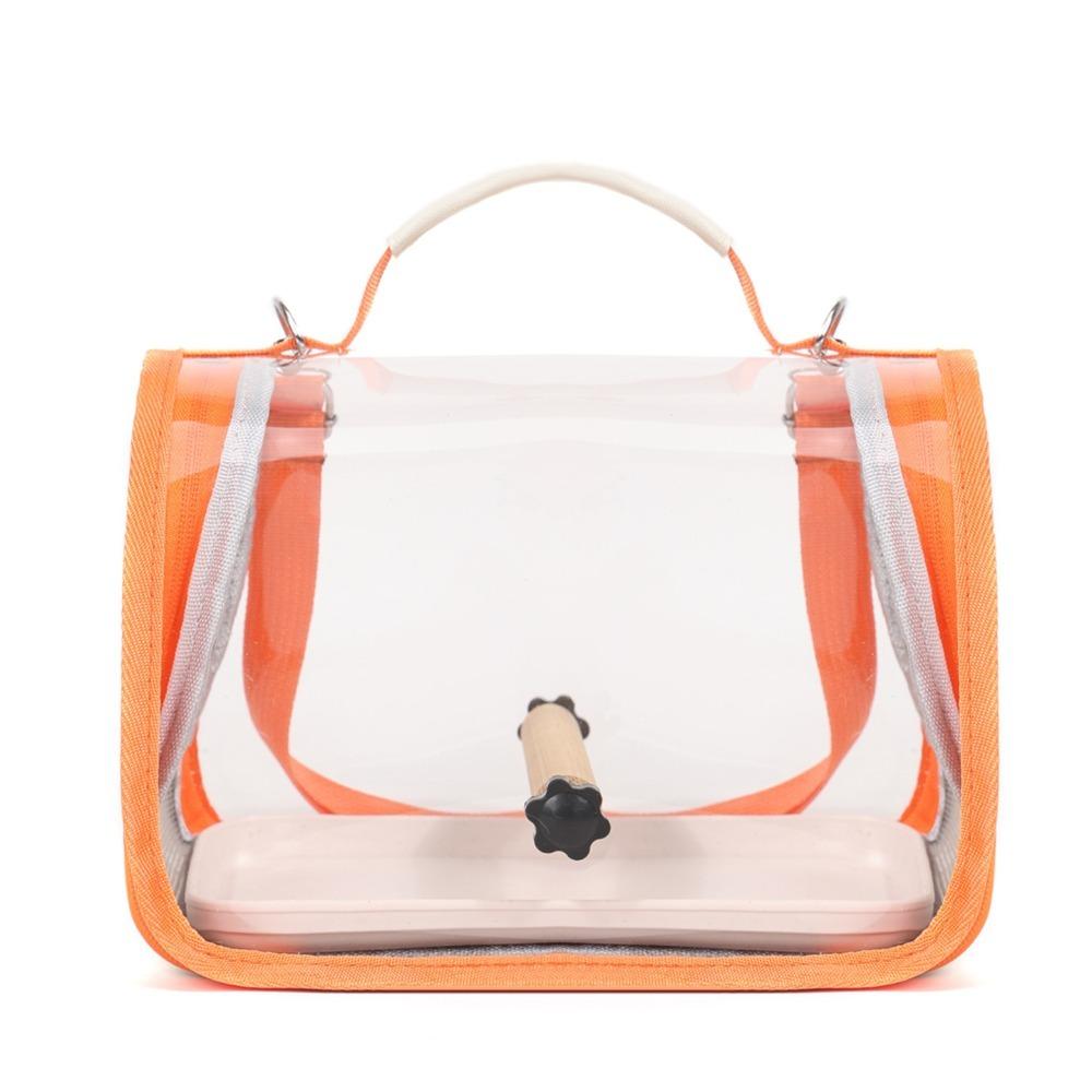 Foldable Bird Travel Bag Ventilated Birdcage Carry Bag Pet Supplies Bird Out Bag  Outdoor